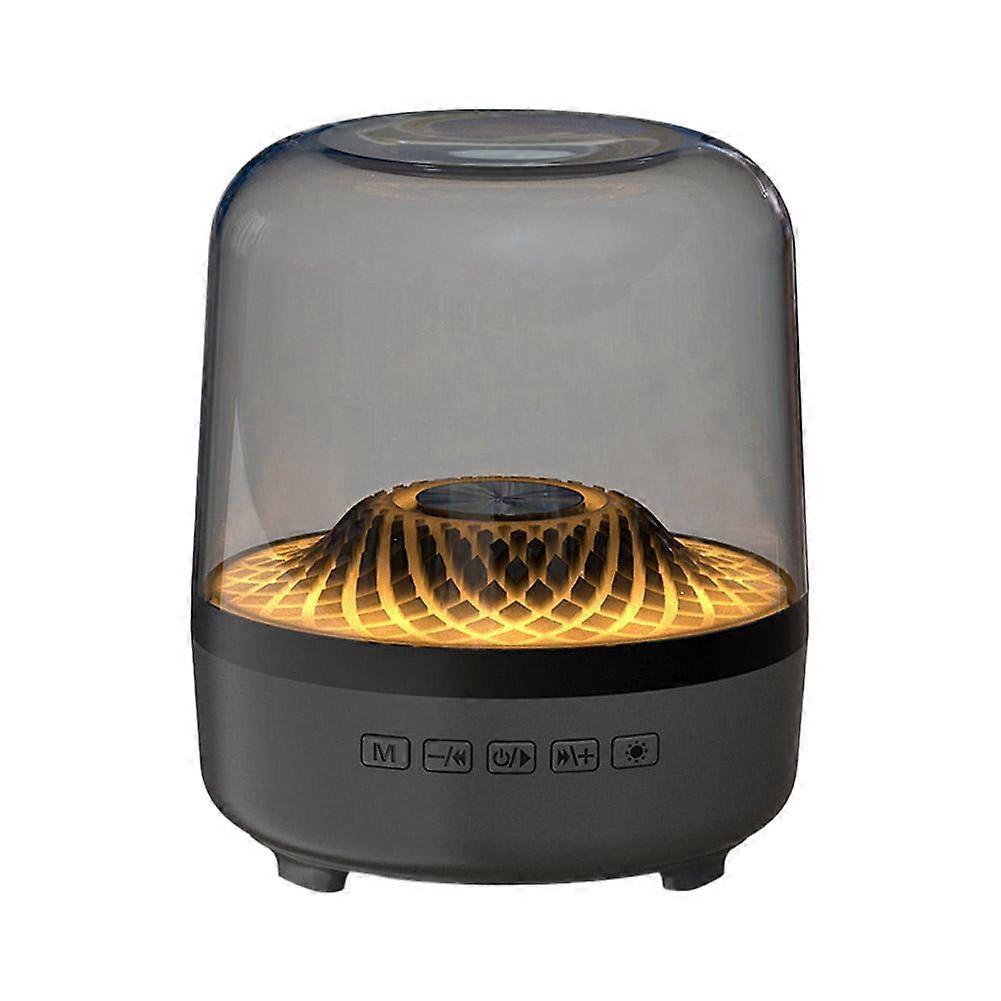 Desktop Bluetooth Speaker - Dynamic Light Show, TWS Pairing, Compact