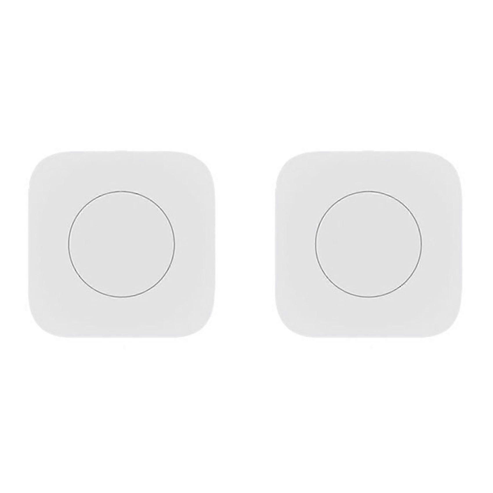 2X Tuya Zigbee Wireless Mini Switch One Key Push Button Control Scene Smart Remote Controller Home Automation