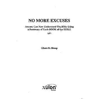 No more excuses