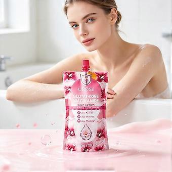 Glutathion-Niacinamid-Körperlotion, LSF 50 PA+++ Sonnenschutzformel, feuchtigkeitsspendend und aufhellend, Ganzkörper-Anti-Bräunungspflege, 200 ml
