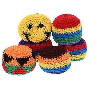 6Pcs Woolen Yarn Sandbag Kids Playing Toy Funny Earthbag Children Indoor Outdoor Game Toy Random Color