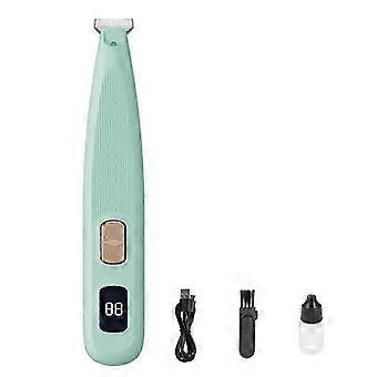 LED-trimmer voor huisdieren - Ultrastille draadloze trimmer voor poten, ogen, oren, gezicht, kleine honden en katten, oplaadbaar via USB