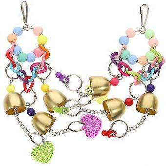 Parrot Bells Bell Pendant for Playing 6Pcs Birdcage Bell Pendants Set