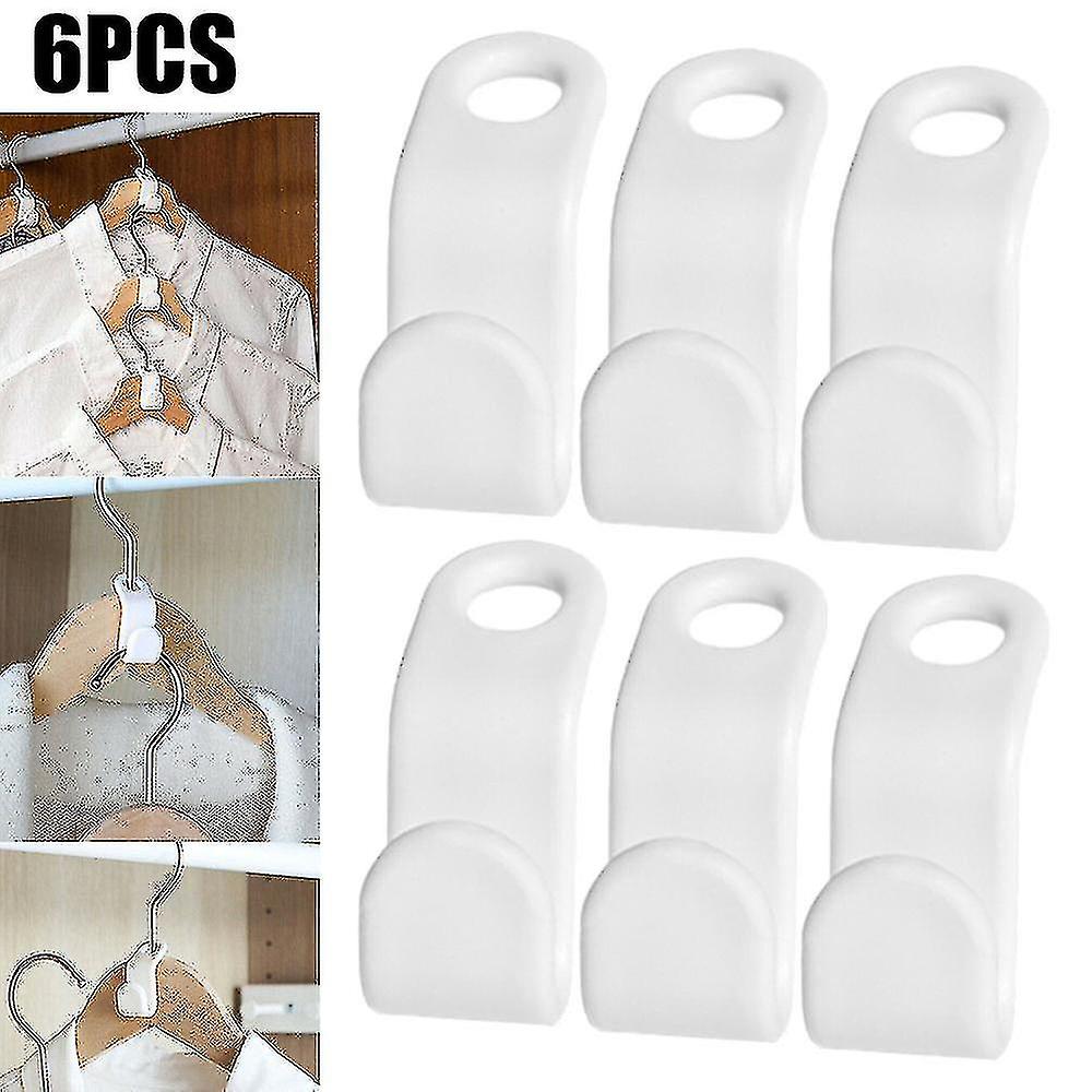 Clothes Hanger Connector Hooks Cascading Home Closet Clip Space Saving Organizer