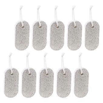Volcanic Stone Foot Files for Exfoliating Calluses 20Pcs Set Grey