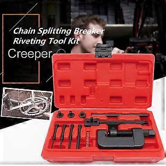 Motorfiets kettingbreker schakel splitter klinknagel reparatie gereedschapset