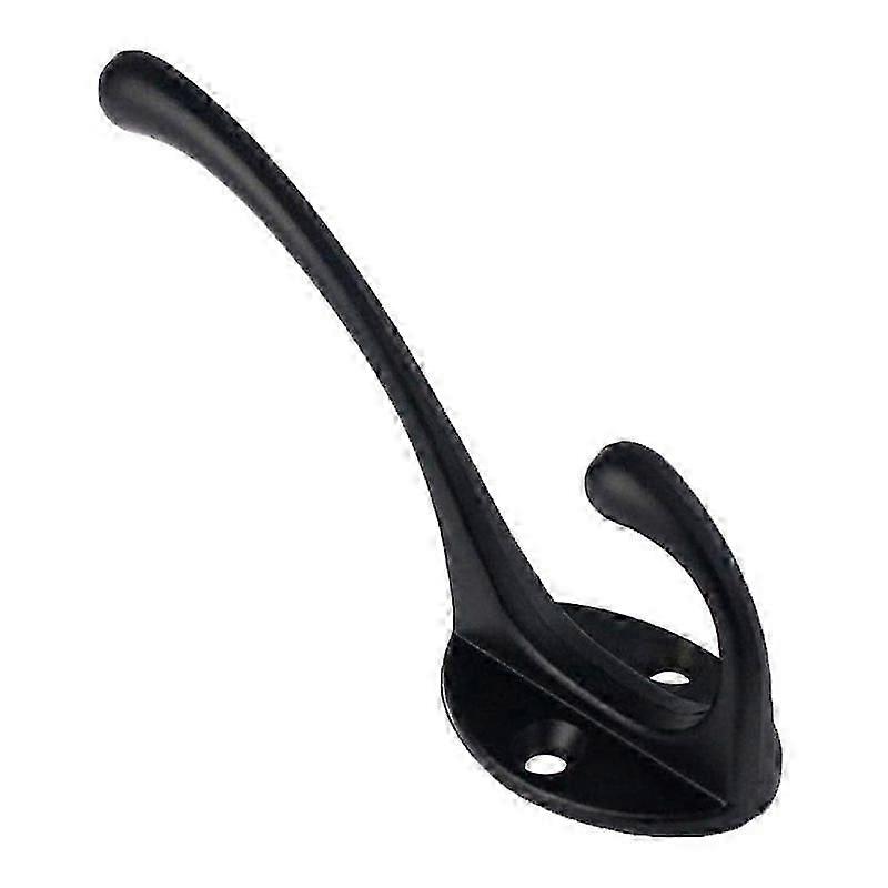 Wall-mounted Clothes Hook Double-hung Clothes Hook Hat Hook with 2 Screws