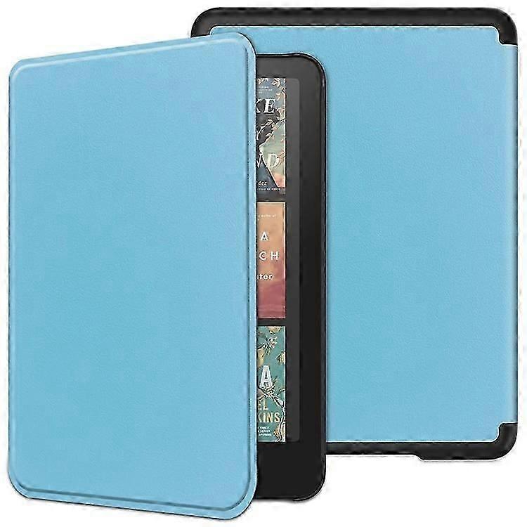 Compatible For Kindle Paperwhite (2024) Case PC + PU E-Reader Cover Support Auto Wake / Sleep