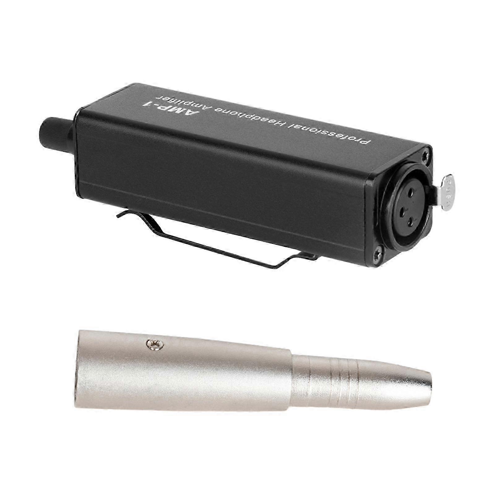 Portable XLR to 3.5mm Headphone Amplifier