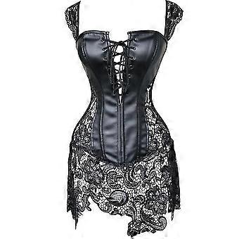 Women Shapewear Leatherette Full-breast Sexy