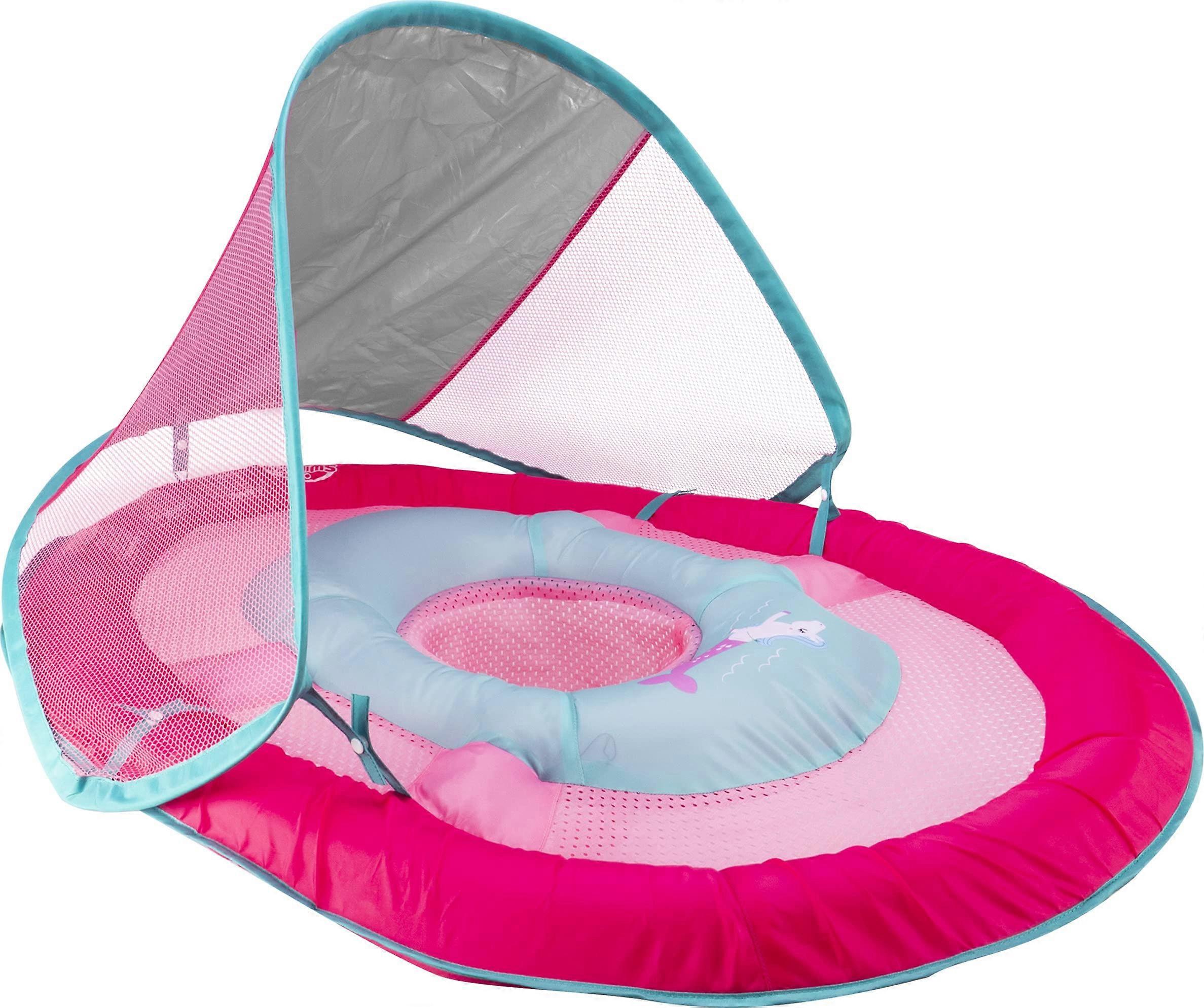 Elite Plus Mermaid Tail Spring Float with Sun Canopy