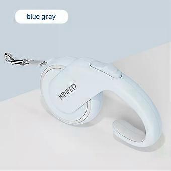 Retractable and controllable pet leash, safe dog walking leash, cross-border reflective rope, 5m dog leash.