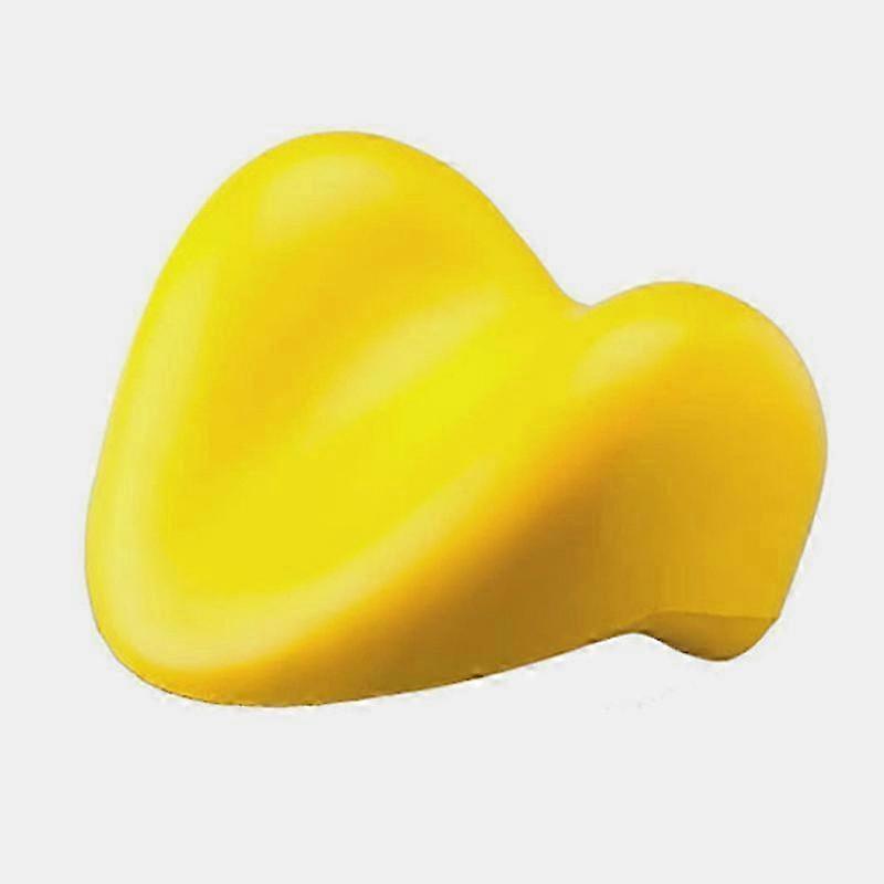 Contoured PU Bath Headrest With Suction