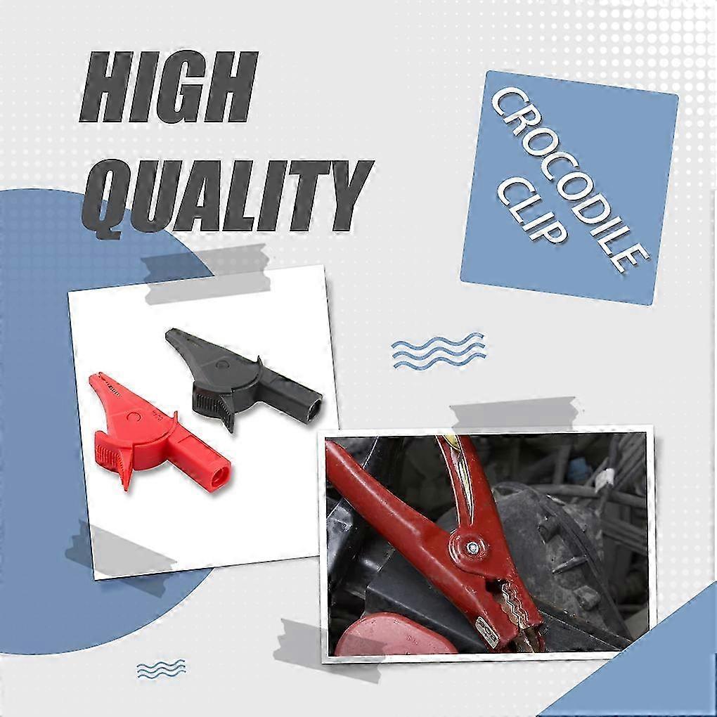 ABS Crocodile Clips Easy Grip