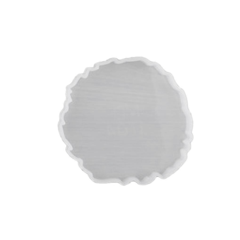 Reusable Round Silicone Coaster Mold