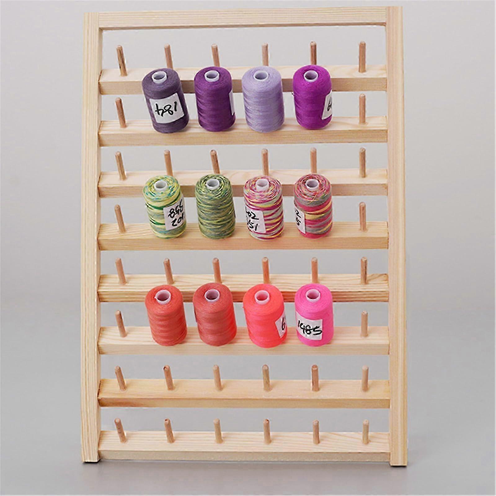 48-Spool Embroidery Thread Rack