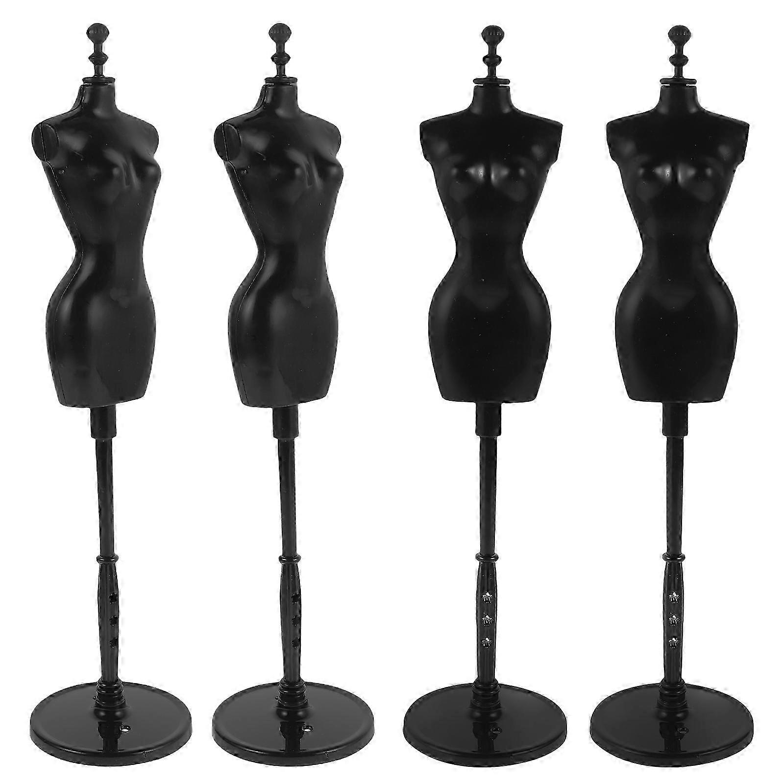 4Pcs Stable Mini Clothing Display Stand