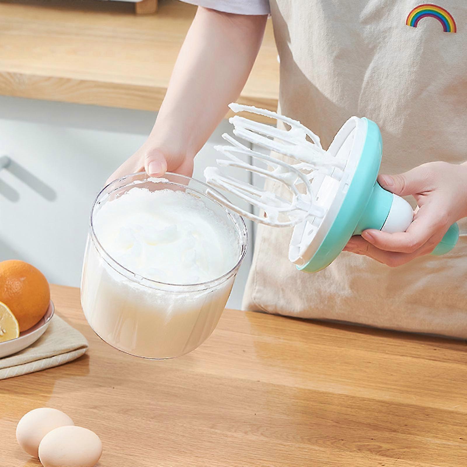 PP Manual Egg Whisk Ergonomic Grip
