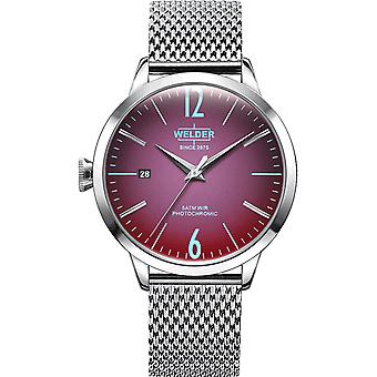 Welder moody Quartz Analog Woman Watch with WRC618 Stainless Steel Bracelet