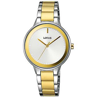 Lorus Couple Quartz Analog Woman Watch with RRS75VX9 Stainless Steel Bracelet