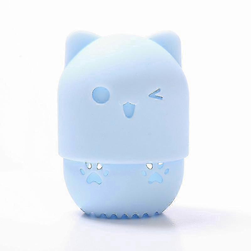 Reusable Cat Design Silicone Makeup Holder