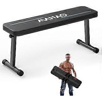 Halterbank - Opvouwbare Fitnessbank - 300 Kg Draagvermogen - Metaal - Zwart