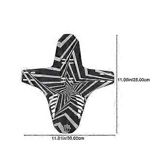PP Material Mountain Bike Mudguard, Prevent Splashes, 28x30cm, Compatible with Mountain Bikes -PMM