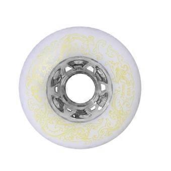2pieces Silent Grip Enhanced And Widened Support - Inline Roller Skate Wheel For Professional#gg