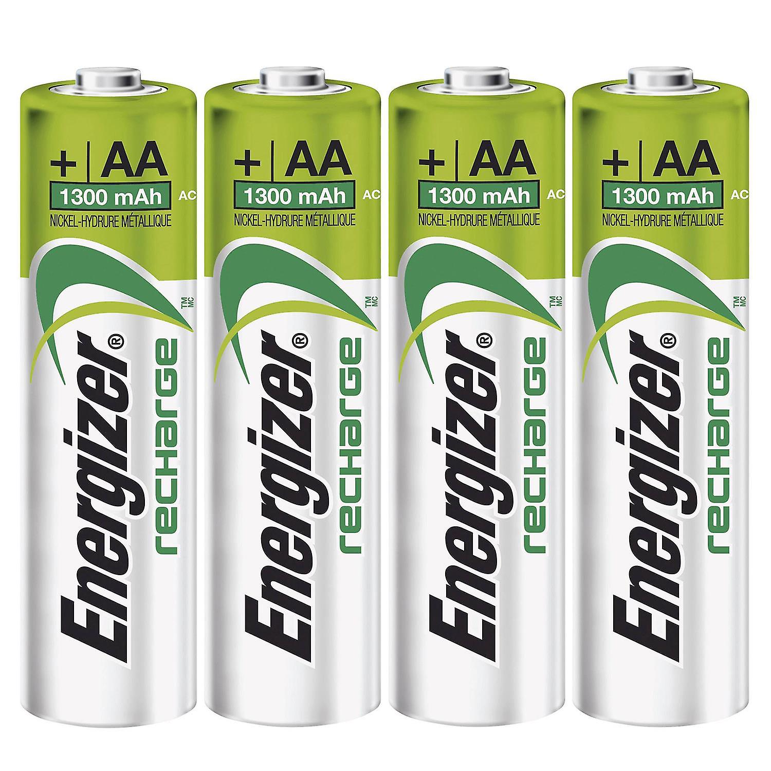 Energizer Universal Precharge 2x Longer Lasting Batteries  AA 4 Pack