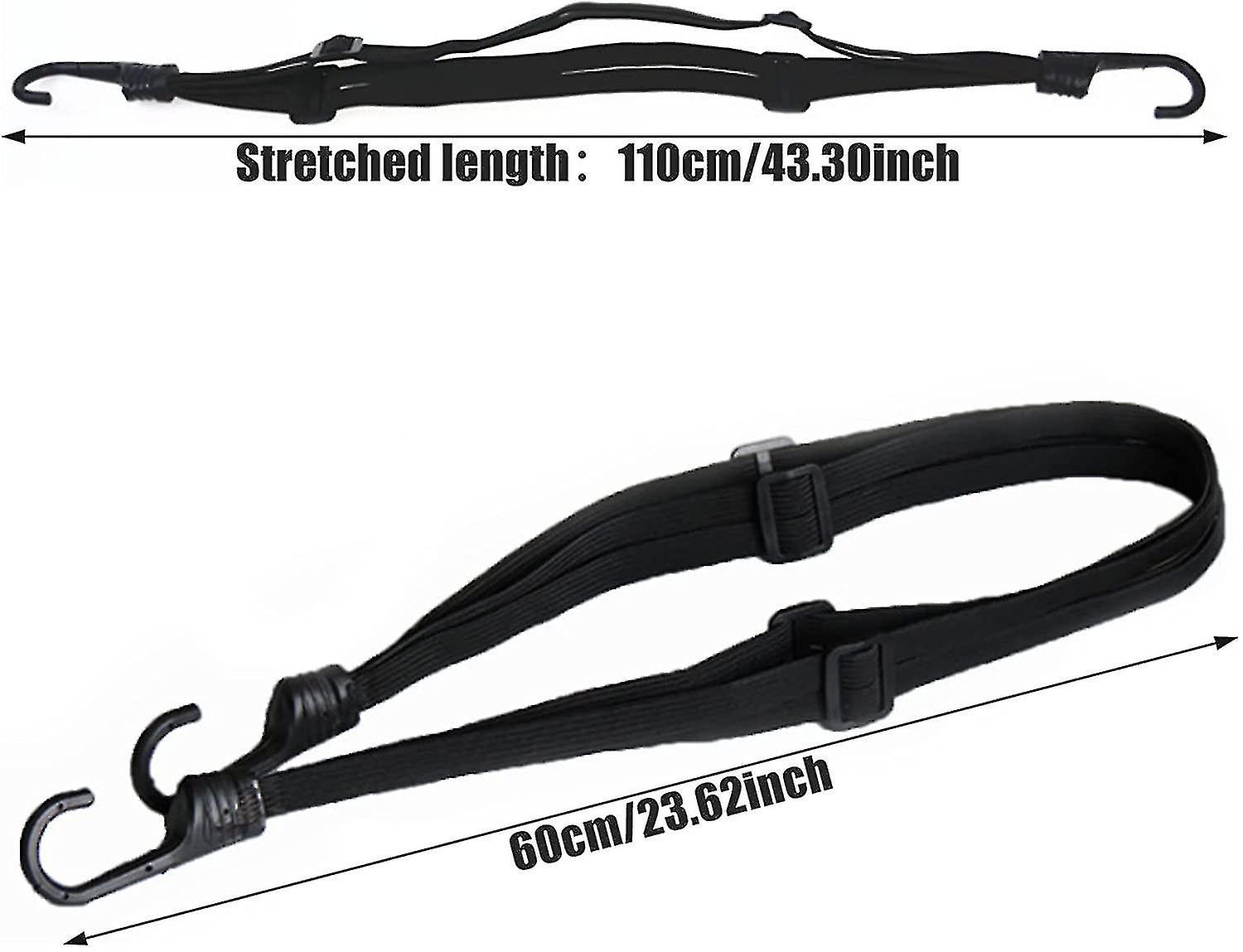 Nylon Bike Tensioner Bungee Luggage Strap Retractable Luggage Strap