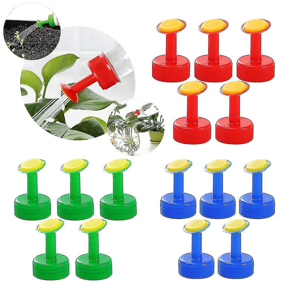 5pcs Bottle Top Watering Garden Plant Sprinkler Water Seed Seedlings Irrigation Watering Sprinkler Waterer Spout Adapter