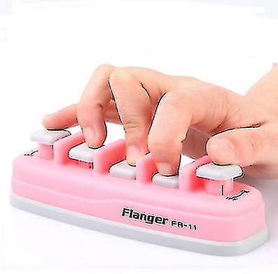 Piano Training Finger Force Exerciser Hand(pink)