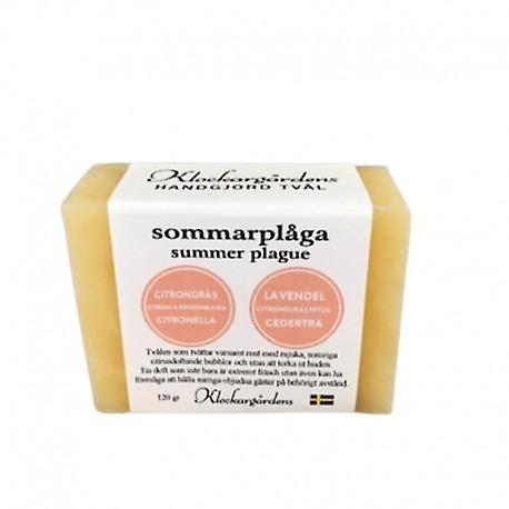 Natural soap summer torment from Klockargården's soap with citronella