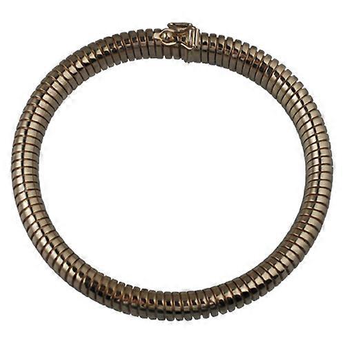 9ct Gold oval Snake Body Bracelet