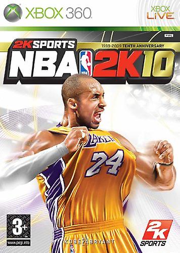NBA 2K10 (Xbox 360) - PAL - New & Sealed