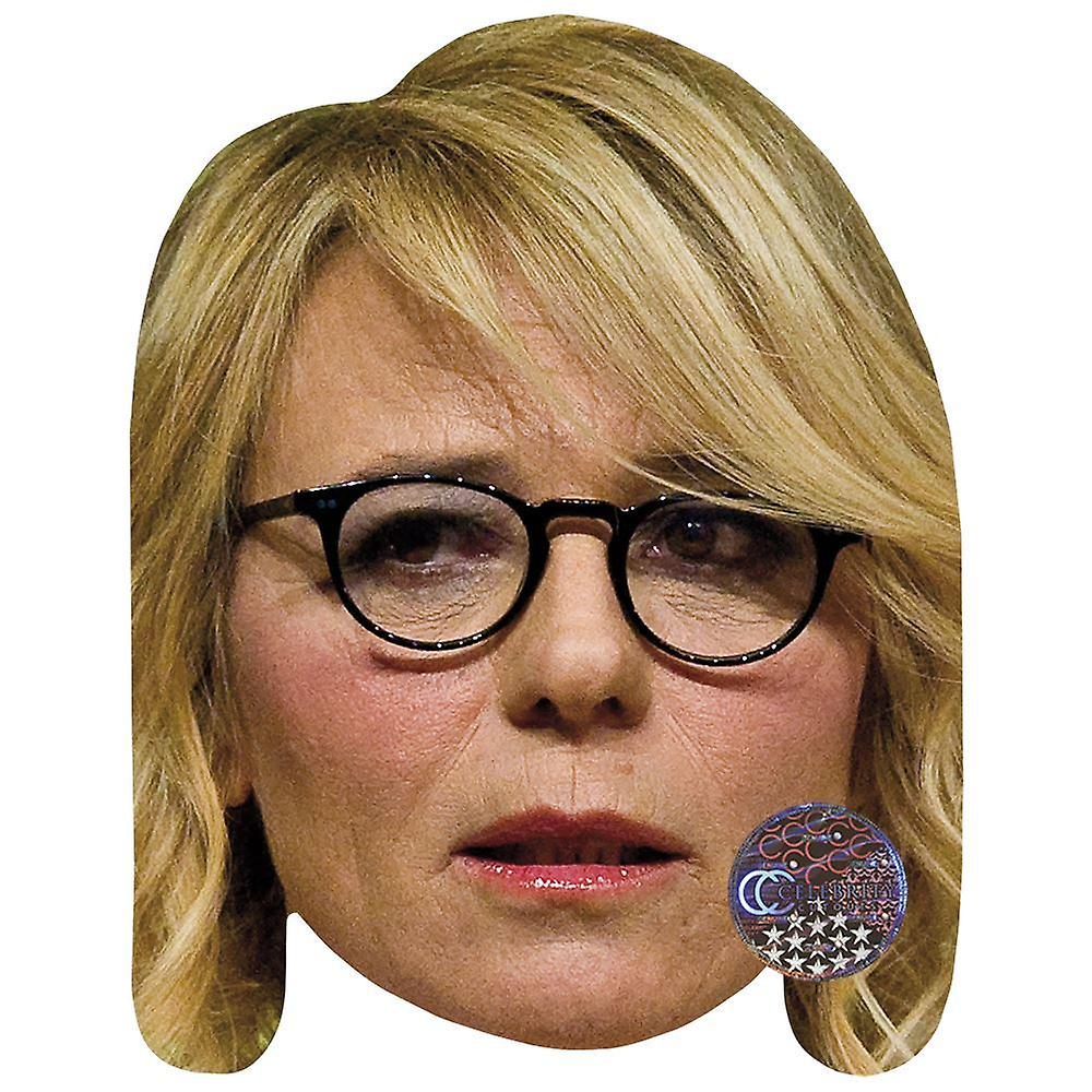 Maria De Filippi Celebrity Mask, Flat Card Face