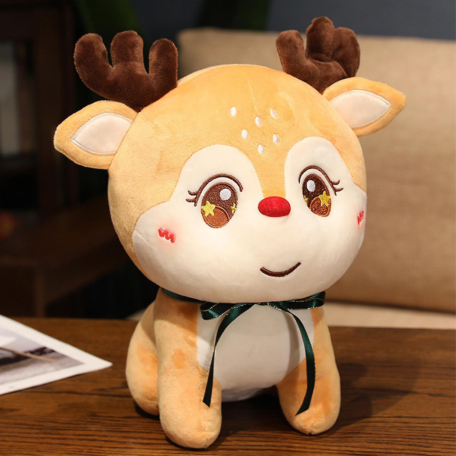 Xmas Old Man Plush Dolls No Fading And Good Elasticity Plush Toy For Toddlers Children