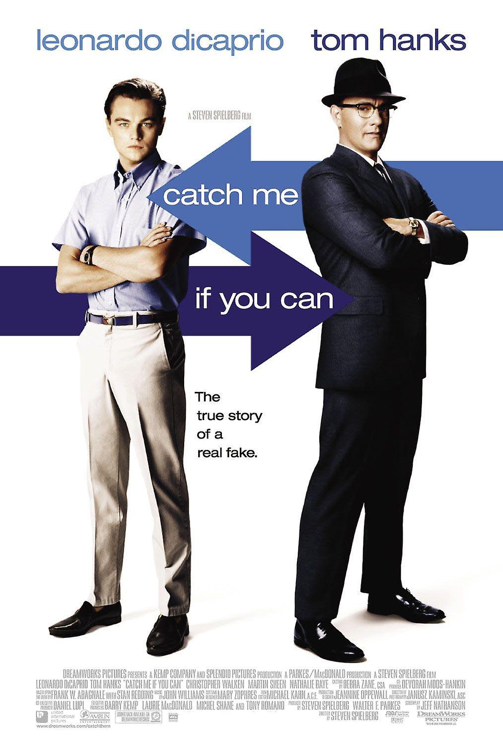 Catch Me If You Can (Double Sided International) Movie Poster