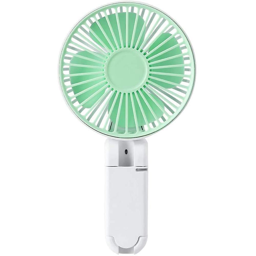 Folding Usb Desk Fan (green)