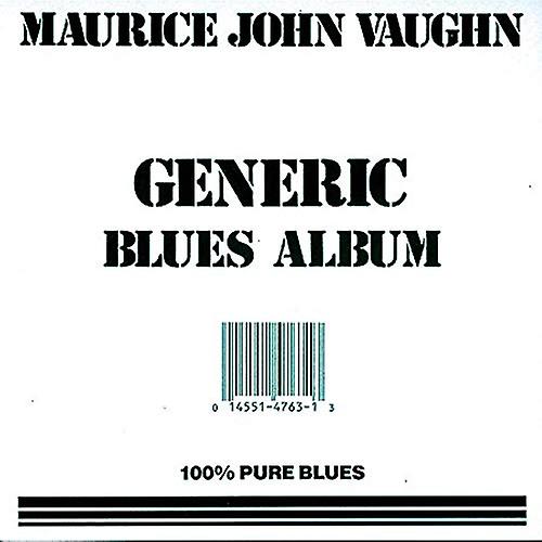 Maurice John Vaughn - Generic Blues Album [CD]
