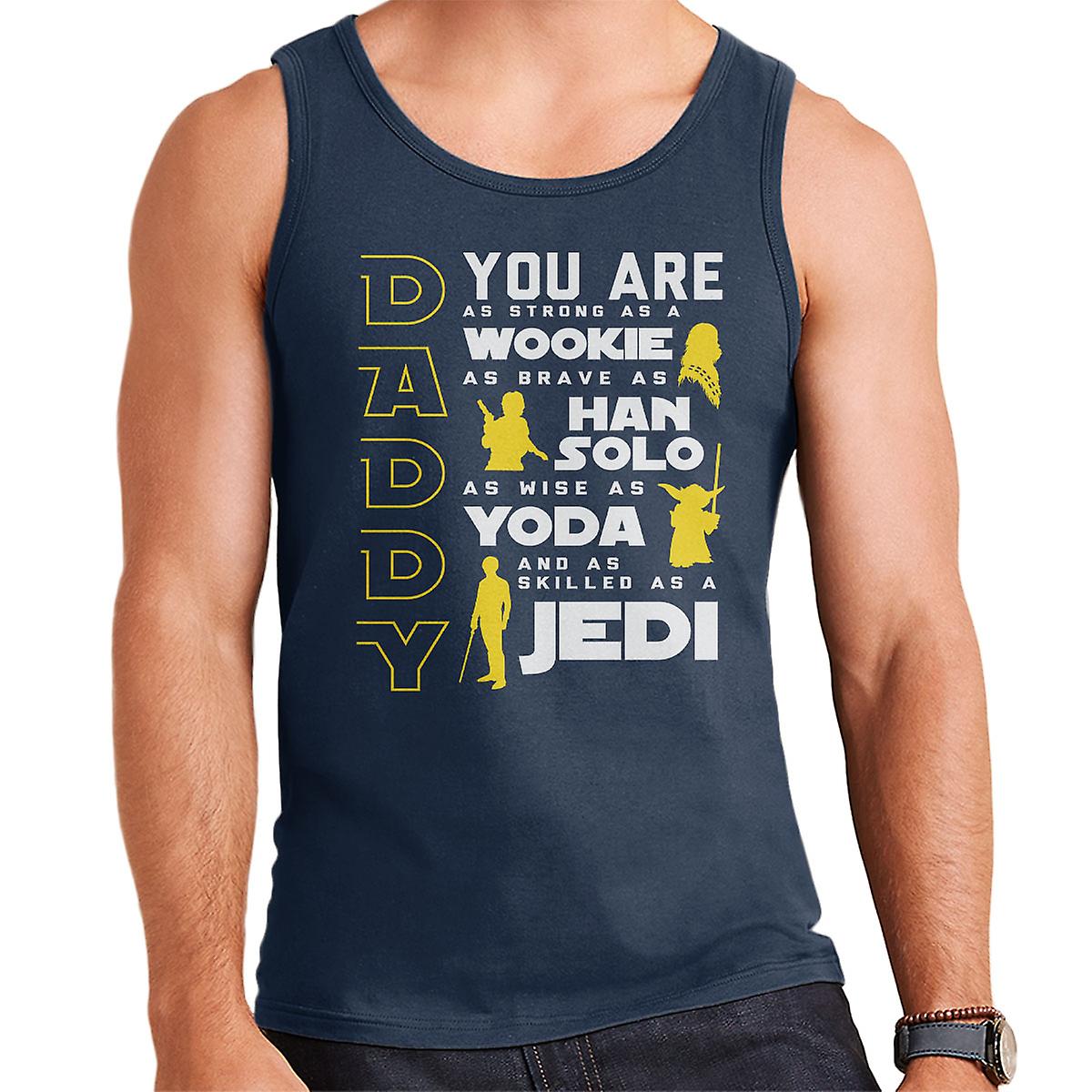 Pappa fedre dag Star Wars attributter menns Vest