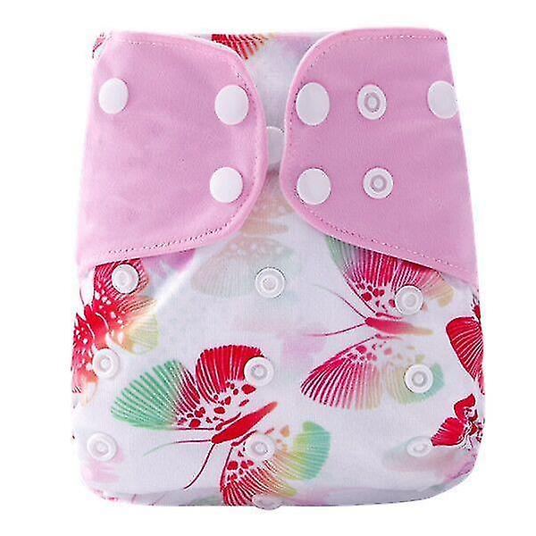 T Reusable Pocket Adjustable Baby Nappies Suede Inner Cloth Diaper