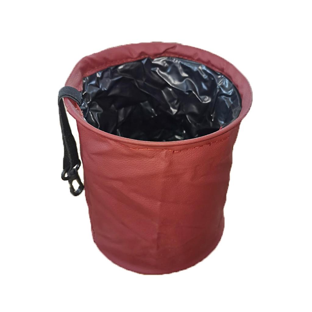 Car Trash Can Portable Garbage Bin Foldable Waterproof Bag Waste Basket Bucket