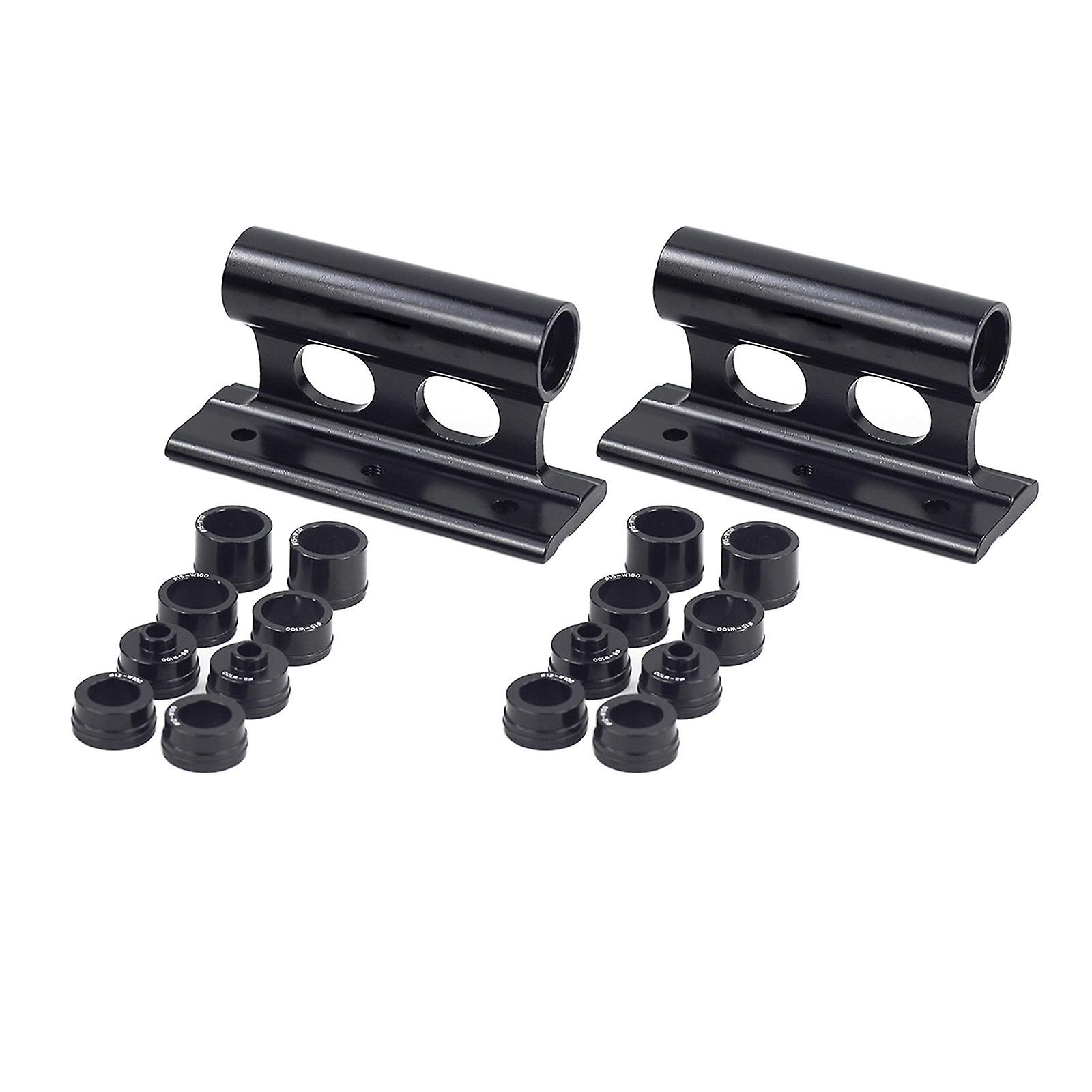 2 Sets Bike Mount Bracket Carrier Quick-release Rack Holder Front Fork Lock