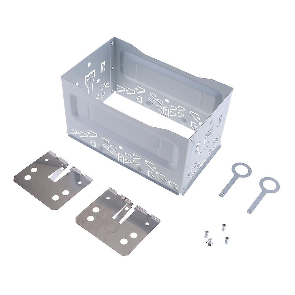 Autoradio Audio Umrüstung ISO 2 Din Installation Metallkäfighalterung