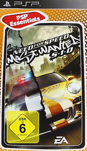 Need for Speed Most Wanted 5-1-0 - Essentials (PSP) - PAL - New & Sealed