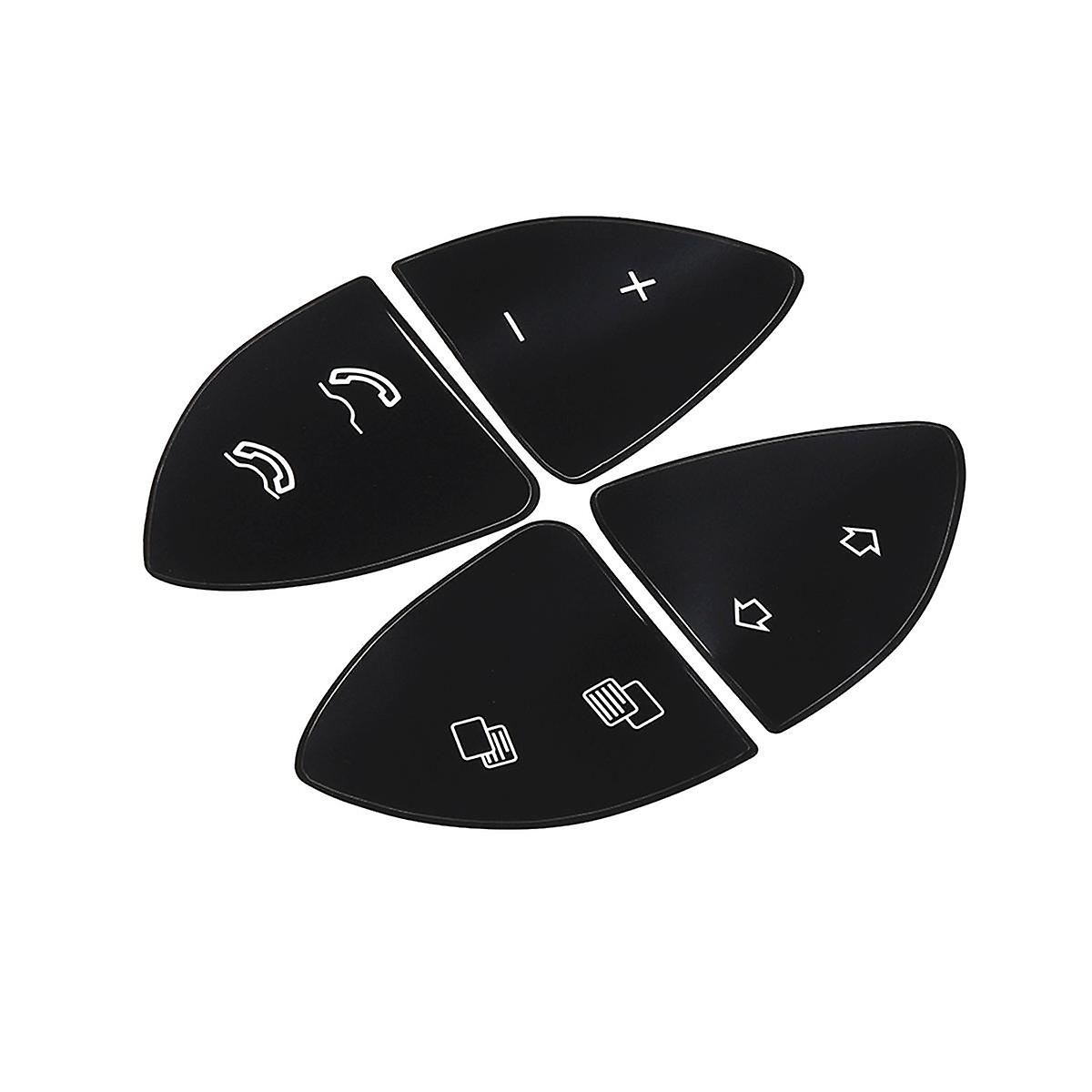 Car Stickers Car Steering Wheel Repair Button Stickers Kit for W220 S430 S500 S600 CL500 CL600