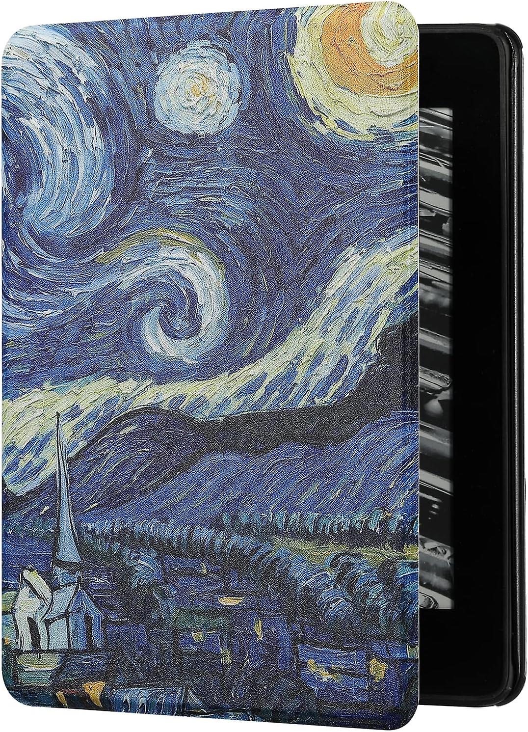 Case For Kindle Paperwhite 11th Generation (6.8", 2021) And Kindle Paperwhite Signature Edition With Palm Rest And Auto Sleep/wake Function, Starry Sk