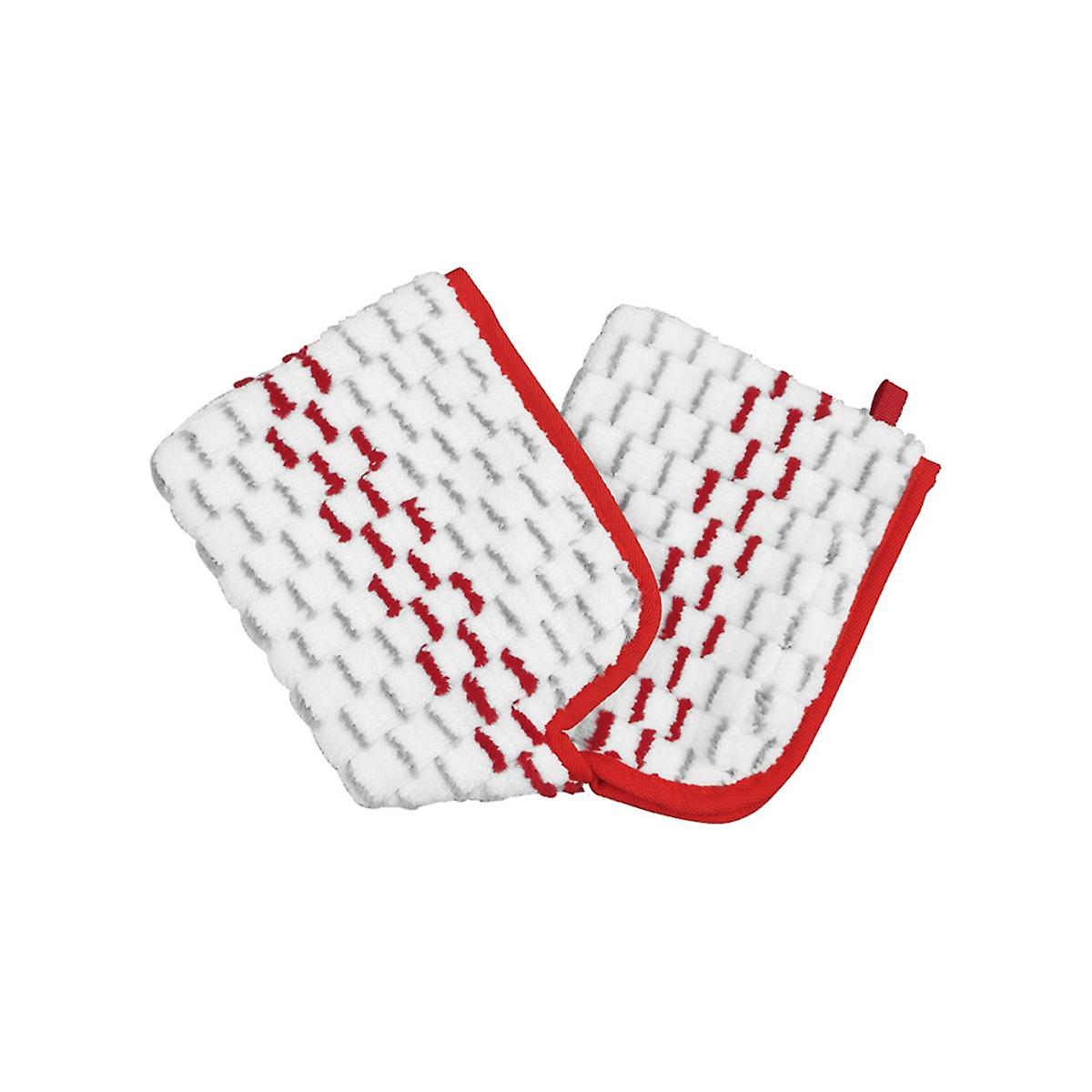 4PCS Mop Pads for O- Promist Max Vacuum Cleaner Replacement Washable Steam Mop Cloth Double-Sided R