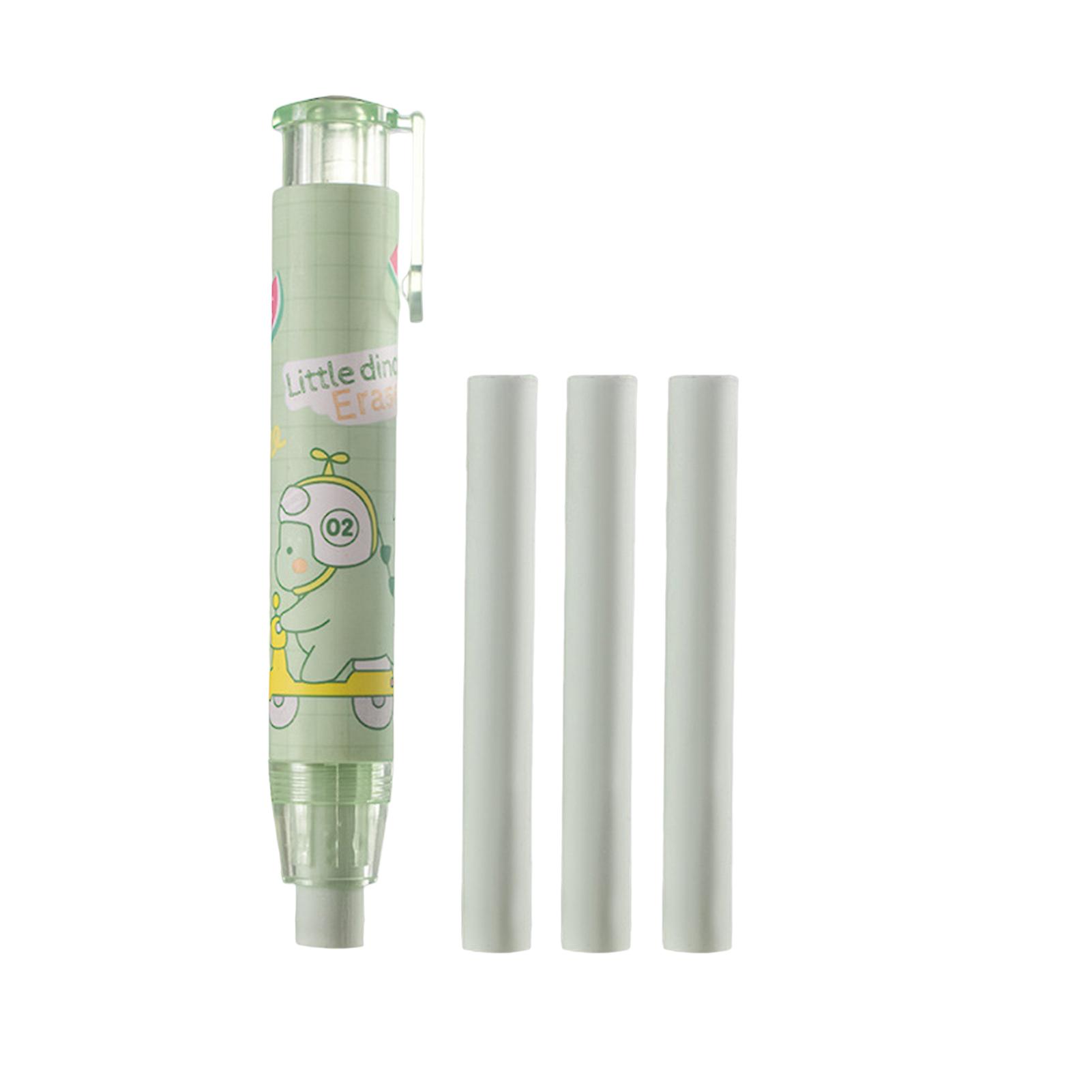Cute Push Pull Pencil Erasers Retractable Pencil Erasers For Kids Gift For Boys Girls Students